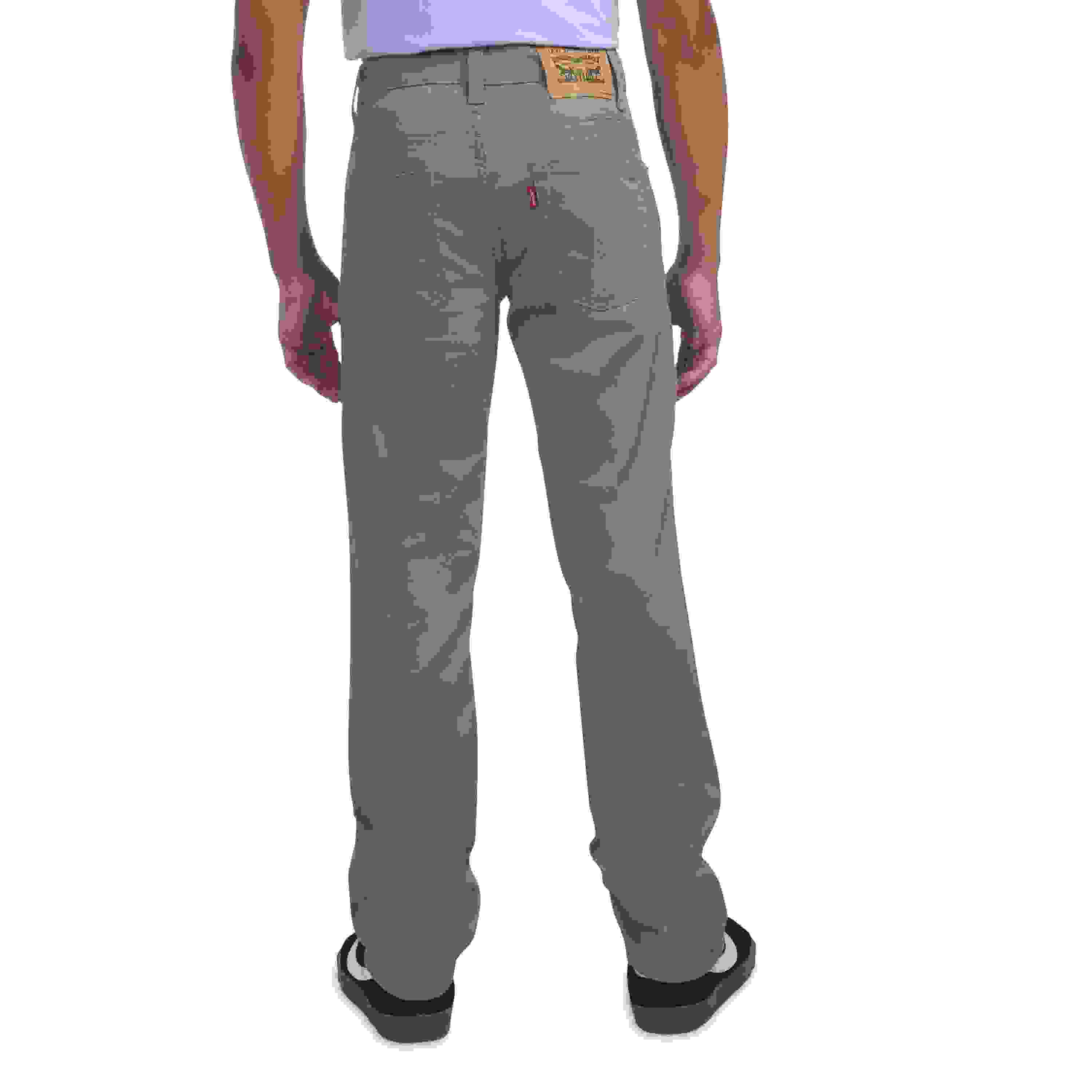 Levi's 511 Slim Fit Soft Brushed Big Boys' Grey Sueded Pants